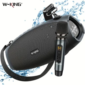 70W Portable Bluetooth Speaker with Mic