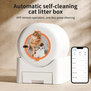 Automatic Self-Cleaning Cat Litter Box