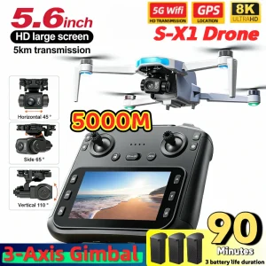 Professional GPS Drone with 3-Axis Gimbal