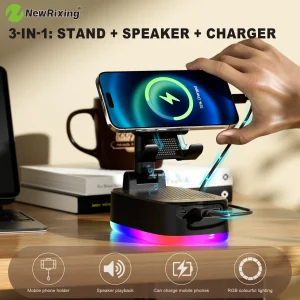 Bluetooth Speaker Phone Holder RGB