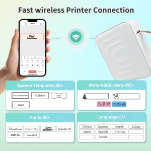 Portable Bluetooth Sticker Printer