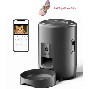 Smart Dog Cat Feeder Camera WiFi